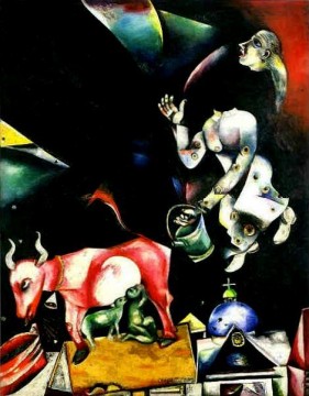 Marc Chagall Painting - A Rusia Asses y otros contemporáneo Marc Chagall